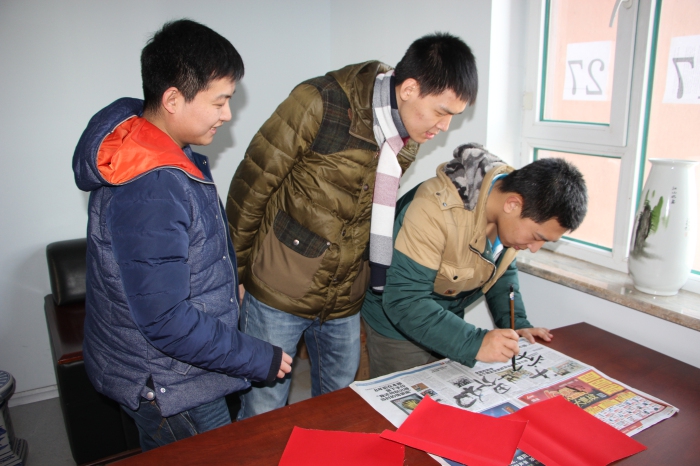 3.用心練習毛筆字，希望寫的再好一些